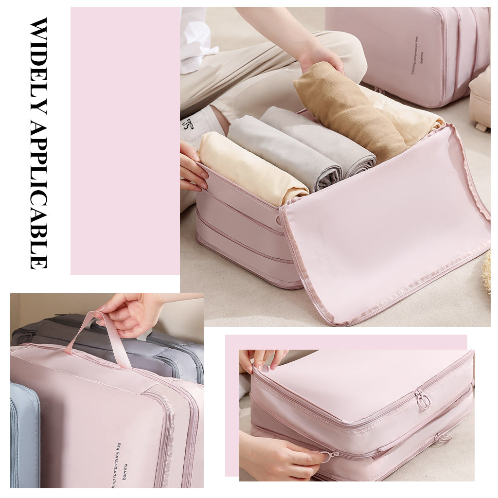 MAYCREATE Travel Organizer Bag with Handle Double Layer Expandable Zipper Pouch Waterproof Underwear Travel Bag Carry Bag for Jeans, Shirts, Pants, Underwear, 33x22x18cm MAYCREATE Travel Organizer Bag with Handle Double Layer Expandable Zipper Pouch Waterproof Underwear Travel Bag Carry Bag for Jeans, Shirts, Pants, Underwear, 33x22x18cm